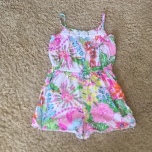 Lilly Pulitzer Romper shorts.